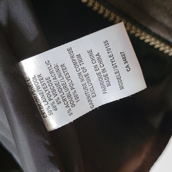 Cecil Gee Hunter Green Coat - Picture 12 of 13